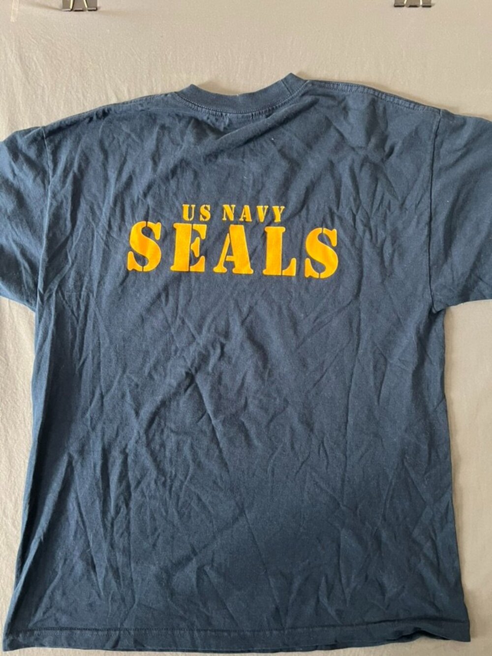 Vintage Y2K US Navy Seals Special Warfare Tee Men’s XL Tshirt AAA Tag